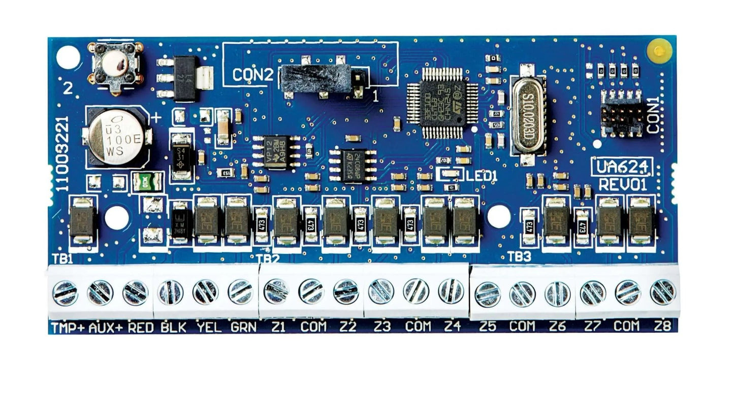 DSC neo HS 2108 PowerSeries Hardwired Security 8 Zone Expansion Module - Avenger Security