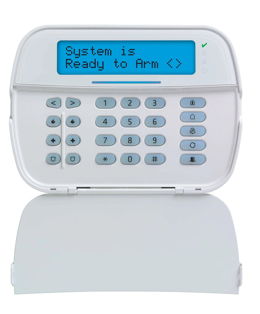 DSC neo HS2 LCDRF9 PowerSeries Full English Keypad w PowerG Transceiver - Avenger Security