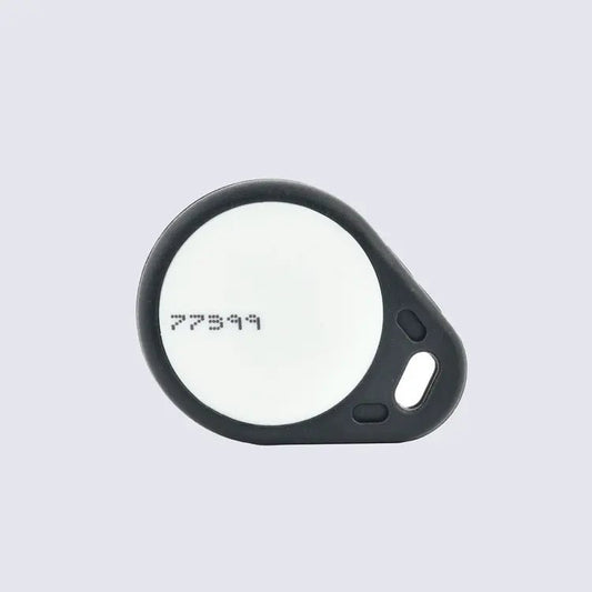 Brivo B-BUC3-56-SF25 hard credential key fob for Brivo access control systems, durable keyring fob for secure, convenient employee entry.